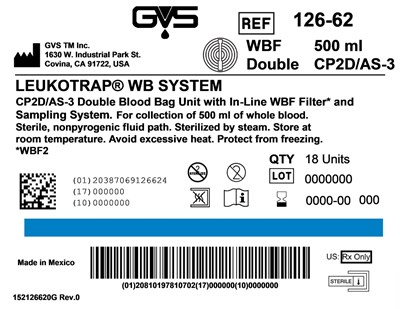 Case Label (Leukotrap 8)